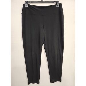 J. Jill‎ Wearever Collection Leggings Womens M Petite Black Slim Leg Mid Rise